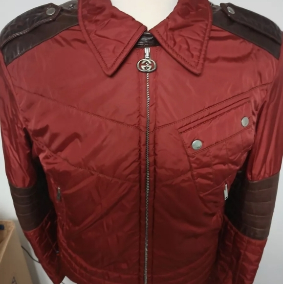 Vintage Gucci Motorcycle Jacket designed by Tom Ford - Picture 2 of 16